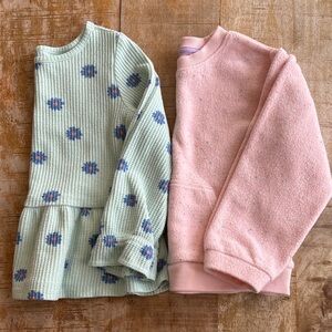 Cat & Jack Girls Top Bundle 4t